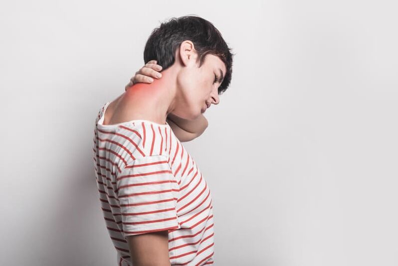 Neck pain in women with cervical spine osteonecrosis