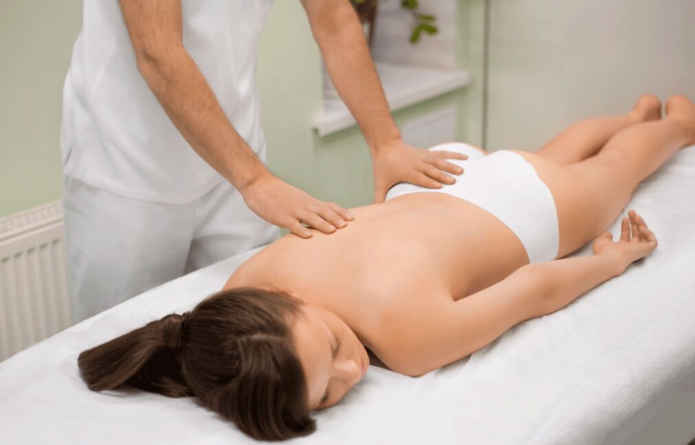 Massage to treat breast osteonecrosis