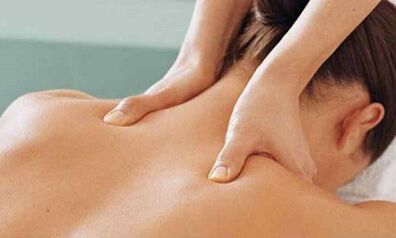 Massage cervical spine with osteoarthritis