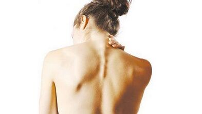Symptoms of cervical spine osteoarthritis